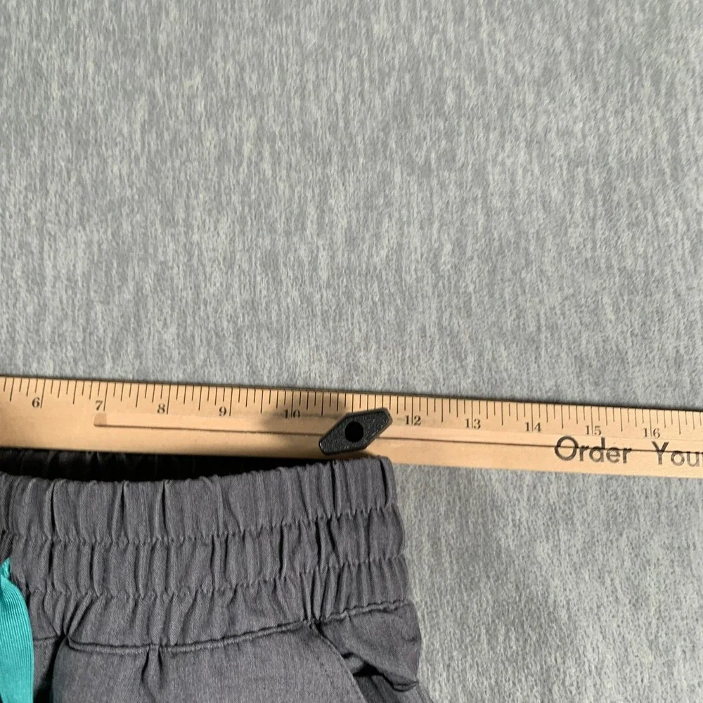 FIGS Scrub Pants Womens XS‎ Gray Technical Collection Drawstring Cargo Pockets